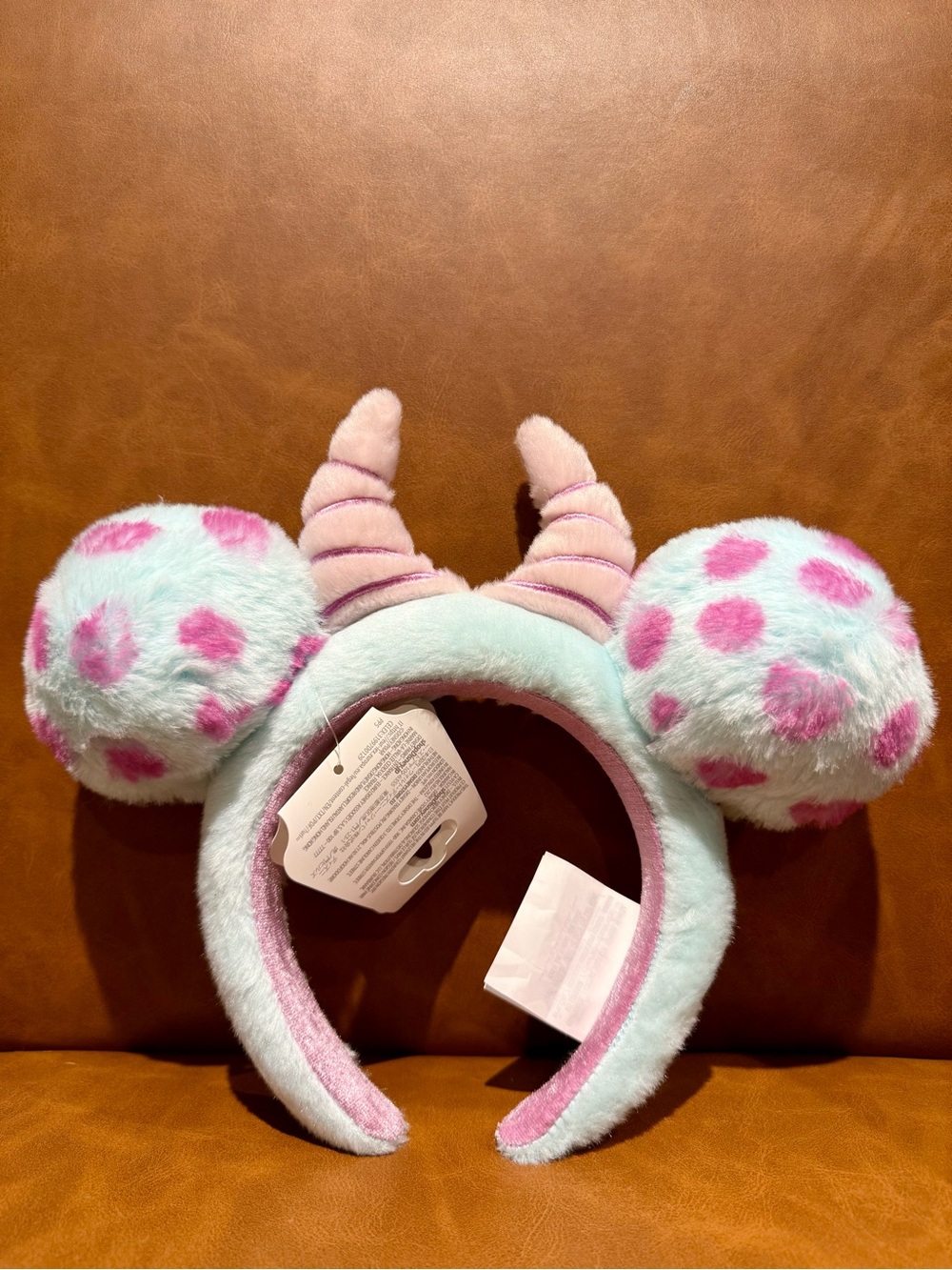 Disney Parks Monsters, Inc. Sulley Fuzzy Ears Headband for Adults